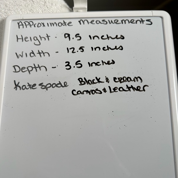 kate spade Black and White Zebra Print Tote - Picture 8 of 9